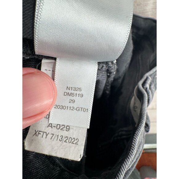 Madewell The Perfect Vintage Jean Women's‎ Size 29 Black/Gray - Picture 10 of 12